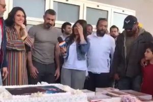 بالفيديو .. عيد ميلاد ياسر جلال داخل كواليس لمس أكتاف
